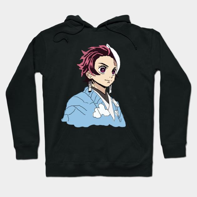 Tanjiro Kamado - Demon Slayer - Kimetsu No Yaiba Pullover Hoodie Sweatshirt V47