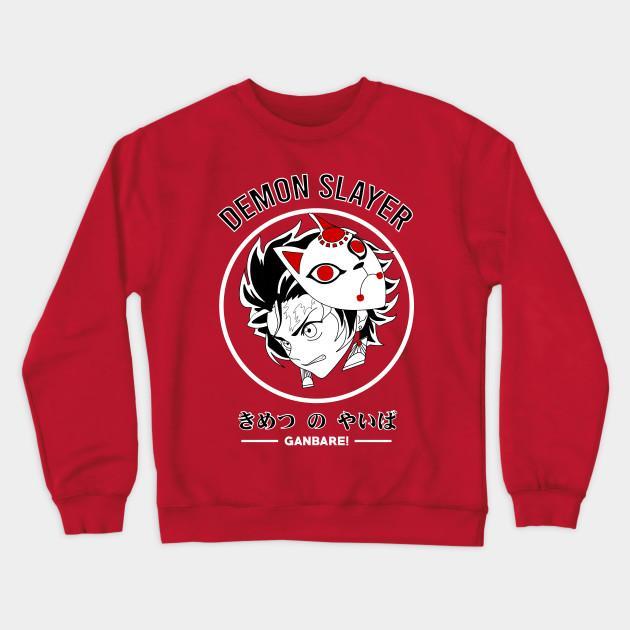 Tanjiro Kamado - Demon Slayer - Kimetsu No Yaiba Pullover Hoodie Sweatshirt V49 - Image 2