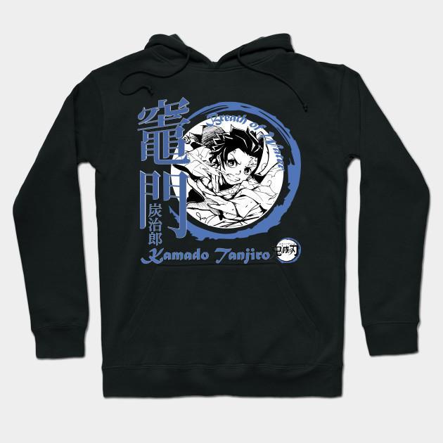 Tanjiro Kamado - Demon Slayer - Kimetsu No Yaiba Pullover Hoodie Sweatshirt V56