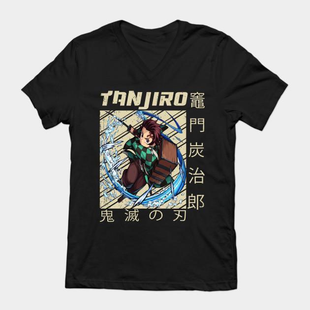 Tanjiro Kamado - Demon Slayer - Kimetsu No Yaiba T-Shirt V10 - Image 2