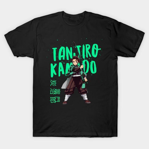 Tanjiro Kamado - Demon Slayer - Kimetsu No Yaiba T-Shirt V17