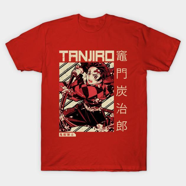 Tanjiro Kamado - Demon Slayer - Kimetsu No Yaiba T-Shirt V25