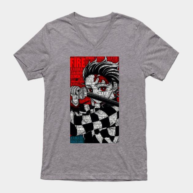 Tanjiro Kamado - Demon Slayer - Kimetsu No Yaiba T-Shirt V29 - Image 2
