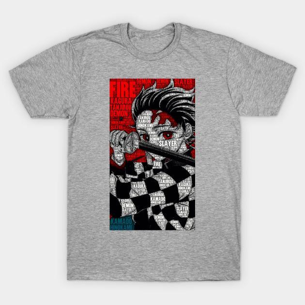 Tanjiro Kamado - Demon Slayer - Kimetsu No Yaiba T-Shirt V29
