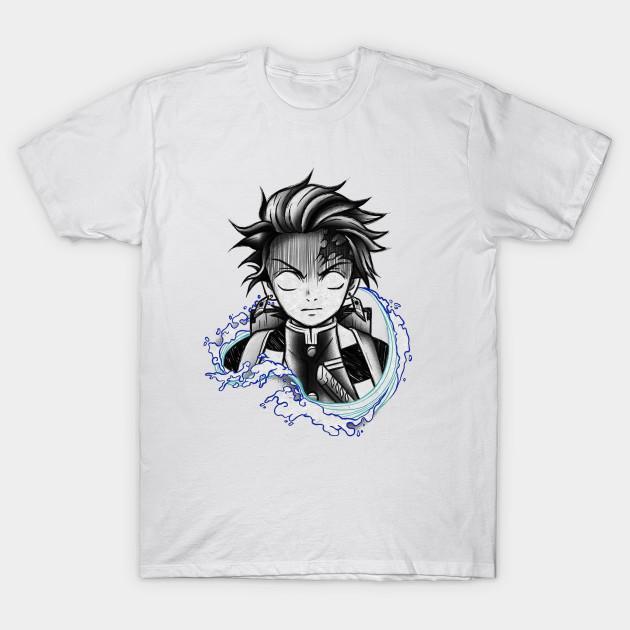 Tanjiro Kamado - Demon Slayer - Kimetsu No Yaiba T-Shirt V32