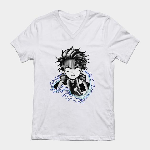 Tanjiro Kamado - Demon Slayer - Kimetsu No Yaiba T-Shirt V32 - Image 2