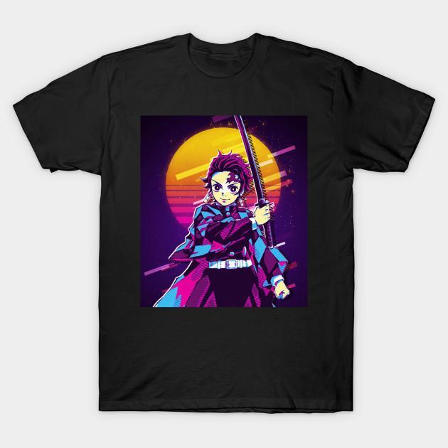 Tanjiro Kamado - Demon Slayer - Kimetsu No Yaiba T-Shirt V35