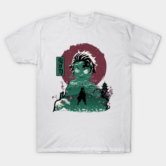 Tanjiro Kamado - Demon Slayer - Kimetsu No Yaiba T-Shirt V47