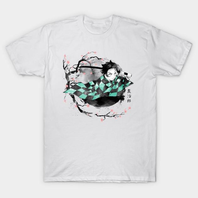 Tanjiro Kamado - Demon Slayer - Kimetsu No Yaiba T-Shirt V48