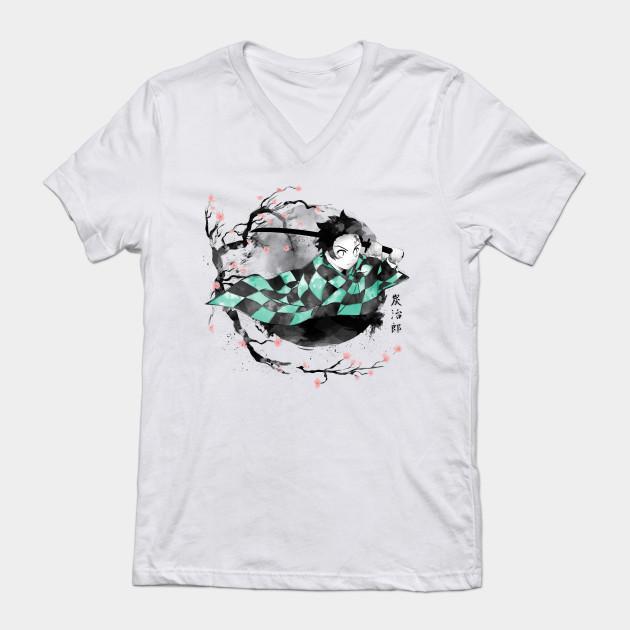 Tanjiro Kamado - Demon Slayer - Kimetsu No Yaiba T-Shirt V48 - Image 2