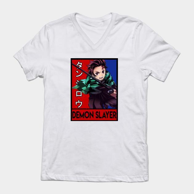 Tanjiro Kamado - Demon Slayer - Kimetsu No Yaiba T-Shirt V50 - Image 2