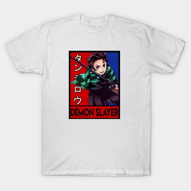 Tanjiro Kamado - Demon Slayer - Kimetsu No Yaiba T-Shirt V50