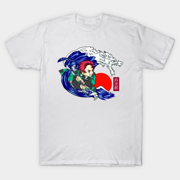 Tanjiro Kamado - Demon Slayer - Kimetsu No Yaiba T-Shirt V51