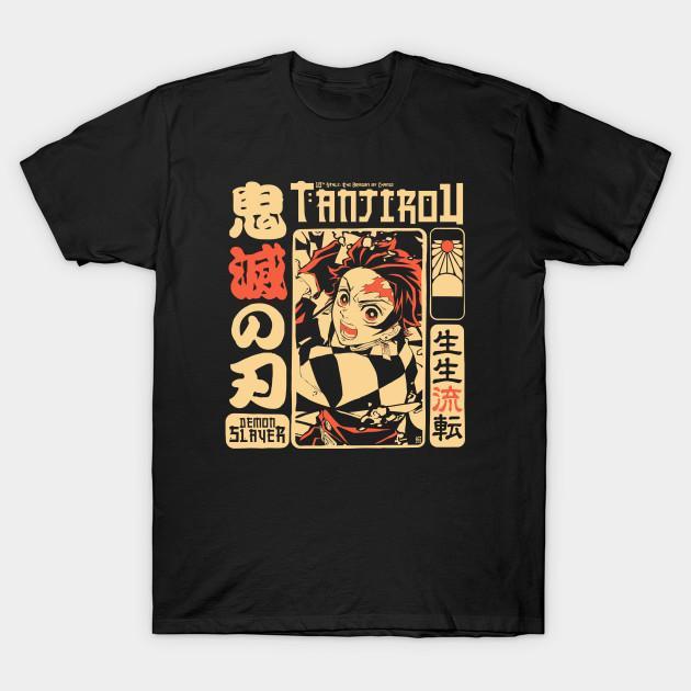 Tanjiro Kamado - Demon Slayer - Kimetsu No Yaiba T-Shirt V54