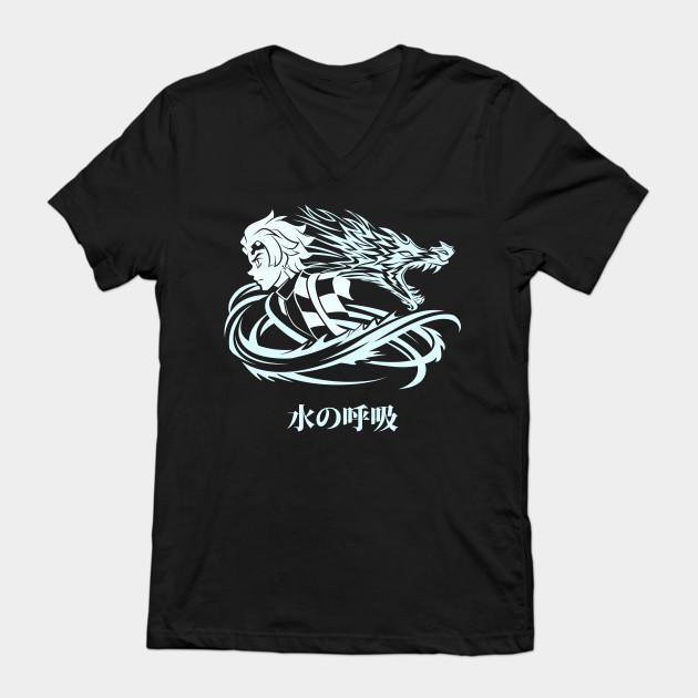 Tanjiro Kamado - Demon Slayer - Kimetsu No Yaiba T-Shirt V60 - Image 2