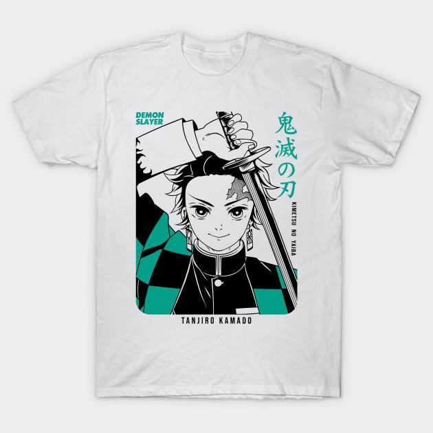 Tanjiro Kamado - Demon Slayer - Kimetsu No Yaiba T-Shirt V62