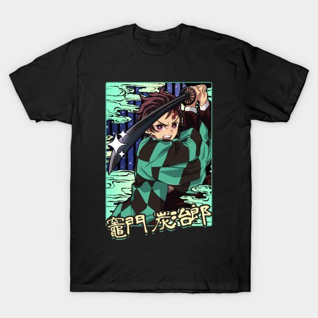 Tanjiro Kamado - Demon Slayer - Kimetsu No Yaiba T-Shirt V65