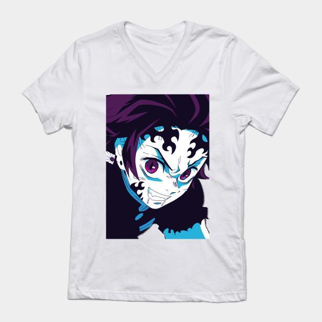 Tanjiro Kamado - Demon Slayer - Kimetsu No Yaiba T-Shirt V68 - Image 2