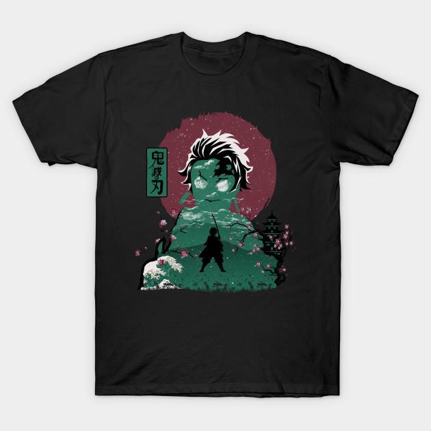 Tanjiro Kamado - Demon Slayer - Kimetsu No Yaiba T-Shirt V72