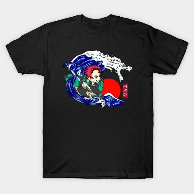 Tanjiro Kamado - Demon Slayer - Kimetsu No Yaiba T-Shirt V73