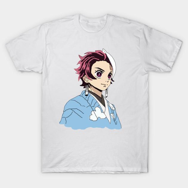 Tanjiro Kamado - Demon Slayer - Kimetsu No Yaiba T-Shirt V76