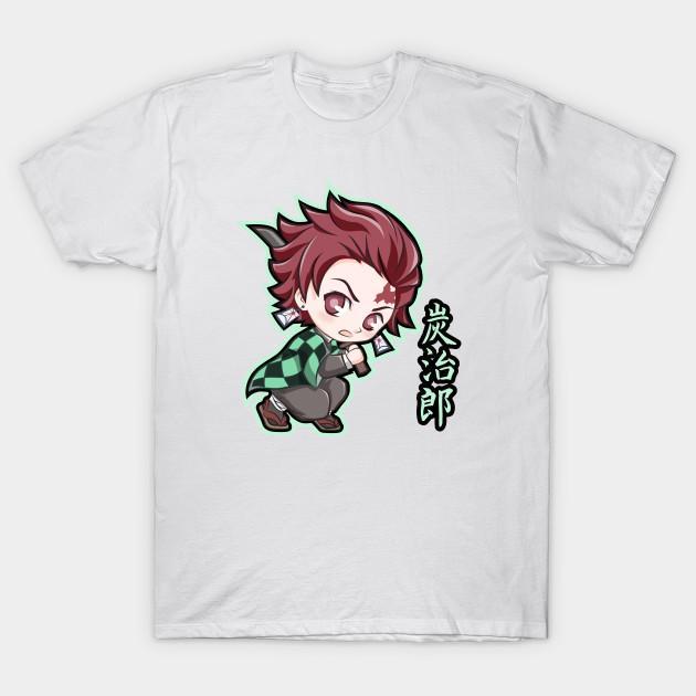 Tanjiro Kamado - Demon Slayer - Kimetsu No Yaiba T-Shirt V77
