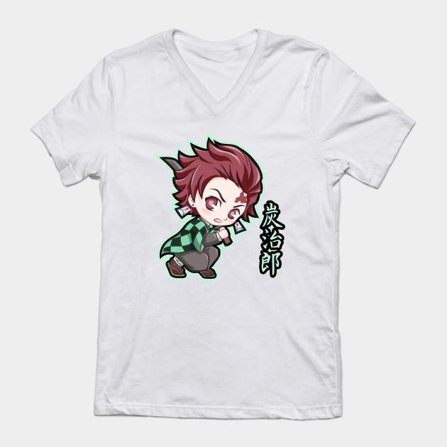 Tanjiro Kamado - Demon Slayer - Kimetsu No Yaiba T-Shirt V77 - Image 2