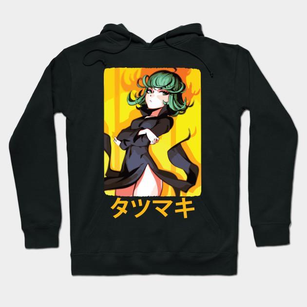 Tatsumaki Saitama - One Punch Man - Wanpanman Pullover Hoodie Sweatshirt V10
