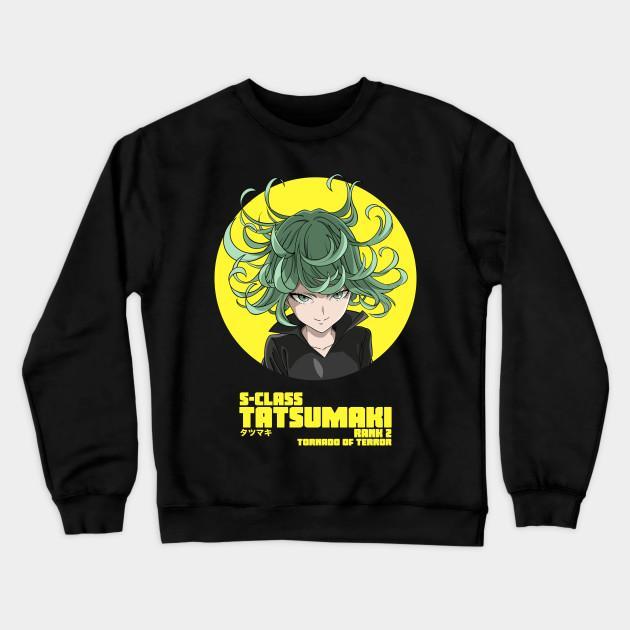 Tatsumaki Saitama - One Punch Man - Wanpanman Pullover Hoodie Sweatshirt V2 - Image 2
