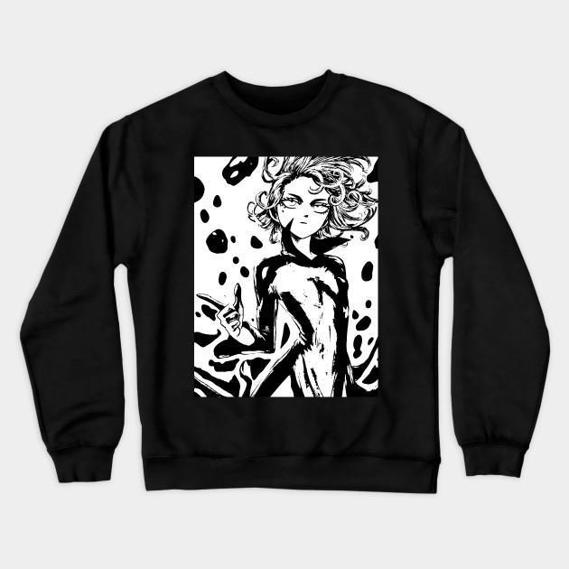 Tatsumaki Saitama - One Punch Man - Wanpanman Pullover Hoodie Sweatshirt V3 - Image 2