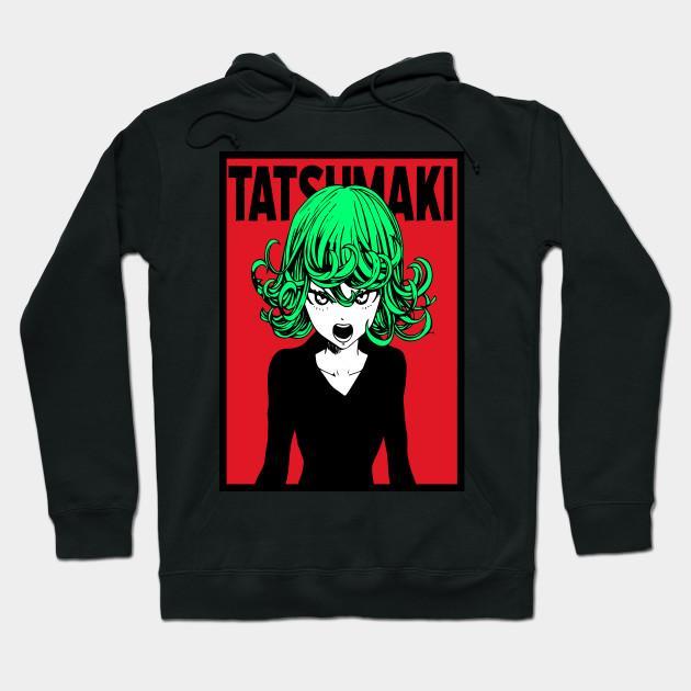 Tatsumaki Saitama - One Punch Man - Wanpanman Pullover Hoodie Sweatshirt V4