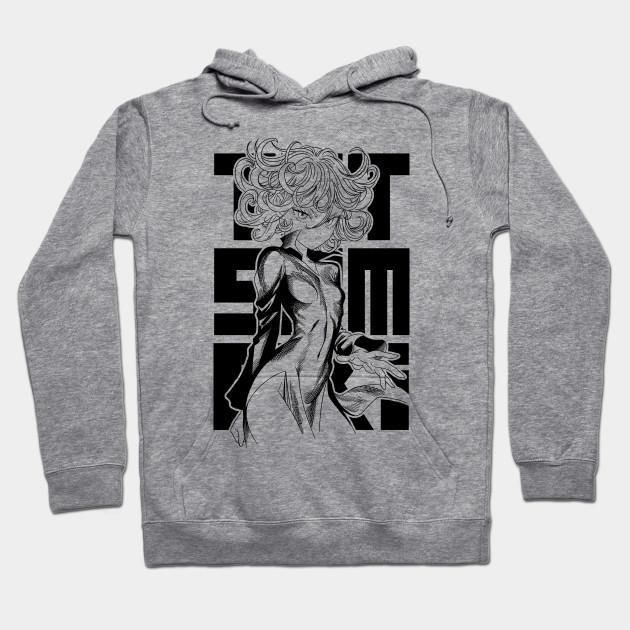 Tatsumaki Saitama - One Punch Man - Wanpanman Pullover Hoodie Sweatshirt V5
