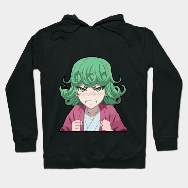 Tatsumaki Saitama - One Punch Man - Wanpanman Pullover Hoodie Sweatshirt V7