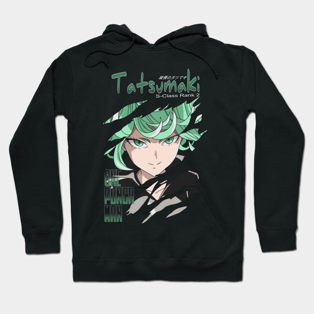 Tatsumaki Saitama - One Punch Man - Wanpanman Pullover Hoodie Sweatshirt V9