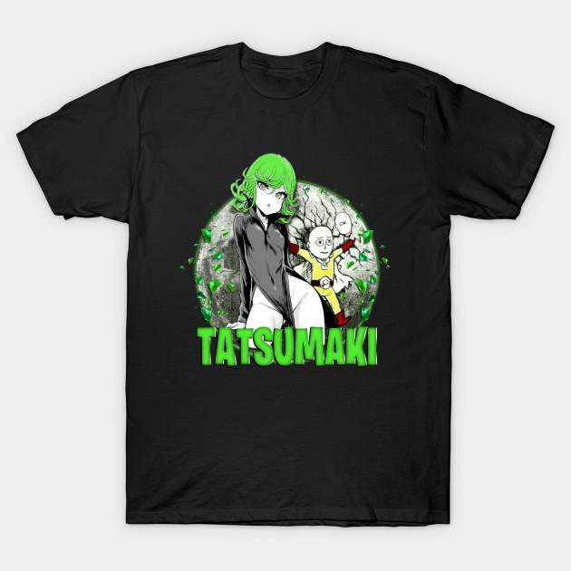 Tatsumaki Saitama - One Punch Man - Wanpanman T-Shirt V12