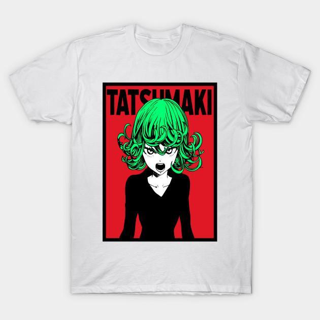 Tatsumaki Saitama - One Punch Man - Wanpanman T-Shirt V4