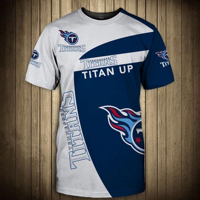Tennessee Titans Symbol 3D Printed T-Shirt