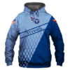 Tennessee Titans Top Logo 3D Pullover Hoodie