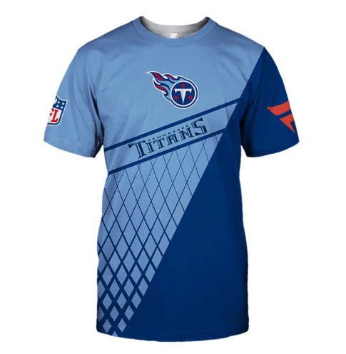 Tennessee Titans Top Logo 3D T-Shirt