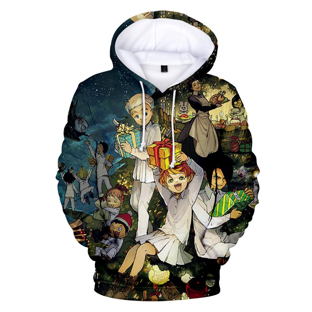The Promised Neverland 3D Pullover Hoodie V2