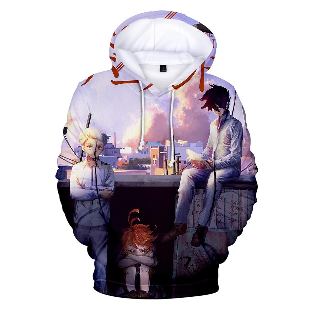 The Promised Neverland 3D Pullover Hoodie V4