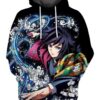 Tomioka Giyuu - Demon Slayer - Kimetsu No Yaiba 3D Pullover Hoodie V4