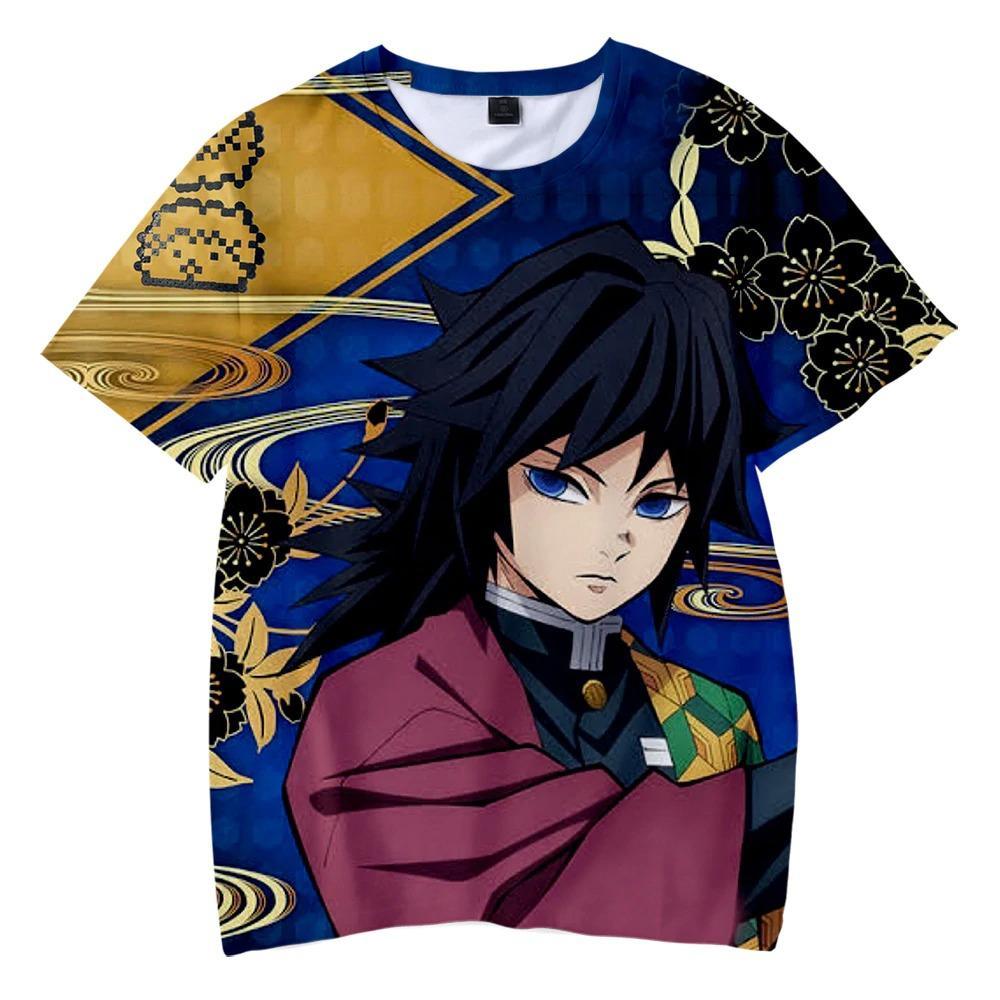 Tomioka Giyuu - Demon Slayer - Kimetsu No Yaiba 3D T-Shirt V3