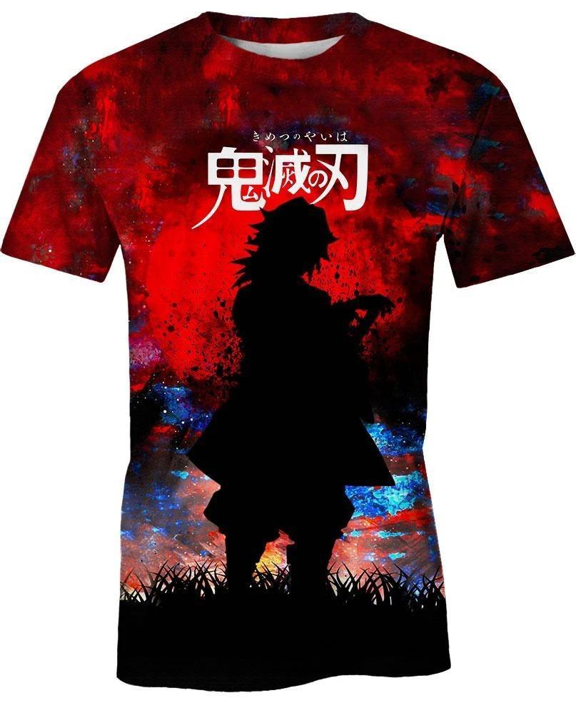 Tomioka Giyuu - Demon Slayer - Kimetsu No Yaiba 3D T-Shirt V6