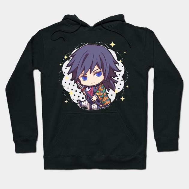 Tomioka Giyuu - Demon Slayer - Kimetsu No Yaiba Pullover Hoodie Sweatshirt V1