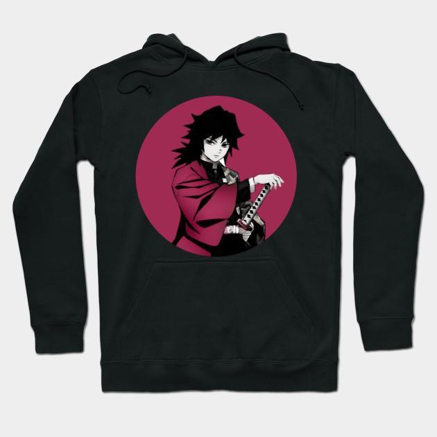Tomioka Giyuu - Demon Slayer - Kimetsu No Yaiba Pullover Hoodie Sweatshirt V11
