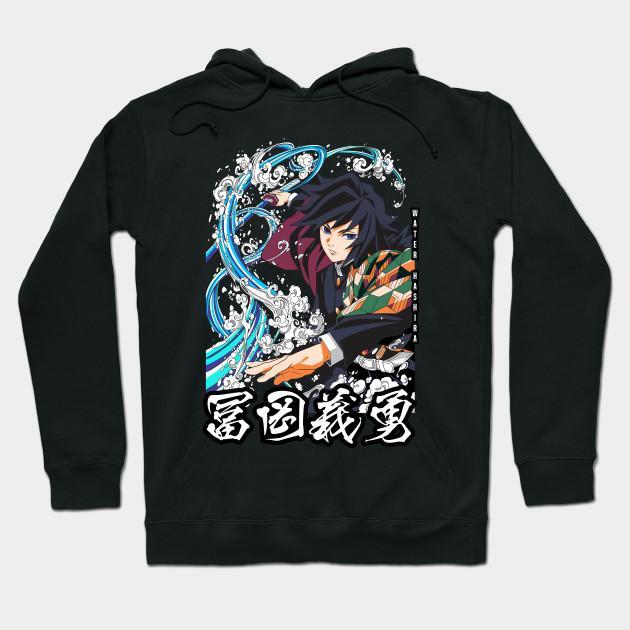 Tomioka Giyuu - Demon Slayer - Kimetsu No Yaiba Pullover Hoodie Sweatshirt V13
