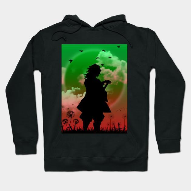 Tomioka Giyuu - Demon Slayer - Kimetsu No Yaiba Pullover Hoodie Sweatshirt V14