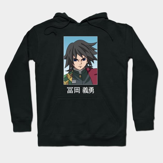 Tomioka Giyuu - Demon Slayer - Kimetsu No Yaiba Pullover Hoodie Sweatshirt V16