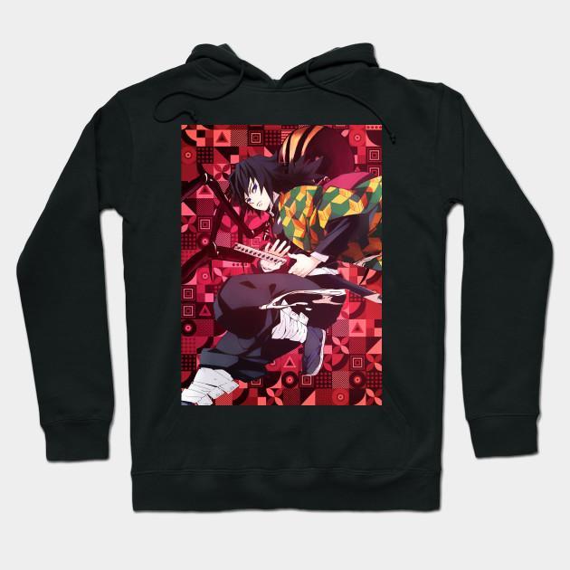 Tomioka Giyuu - Demon Slayer - Kimetsu No Yaiba Pullover Hoodie Sweatshirt V17